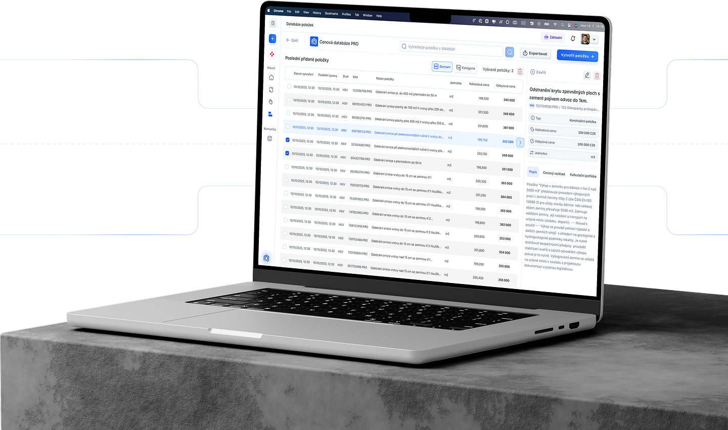 CS PRO - Stavební cenová soustava